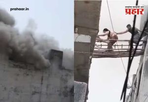 Noida mamura village fire : ईव्ही चार्जिंगमधील ठिणगीमुळे हाहाकार; नोएडात भीषण आगीत दोघांचा दुर्दैवी अंत