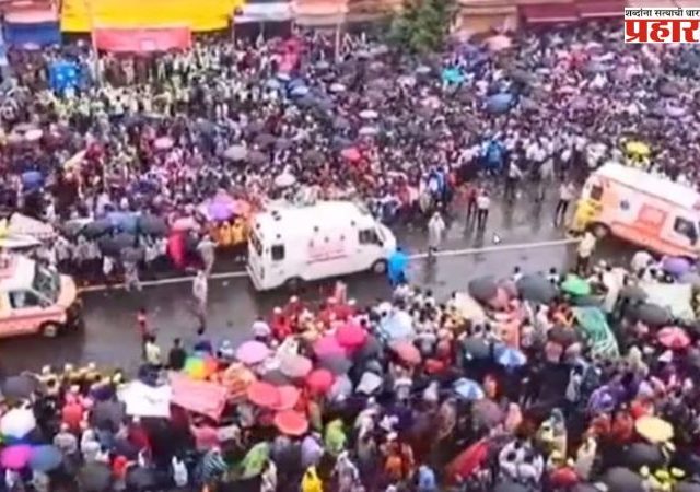 Jagannath Rath Yatra Stampede : जगन्नाथ रथयात्रेदरम्यान प्रचंड गर्दीमुळे चेंगराचेंगरीसारखी परिस्थिती; एकाचा मृत्यू, अनेक जखमी