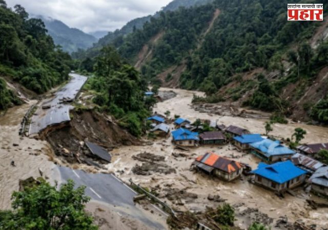 अरुणाचल प्रदेशात ढगफुटी आणि भूस्खलन; १४ गावांतील ३१०० हून अधिक नागरिक बाधित