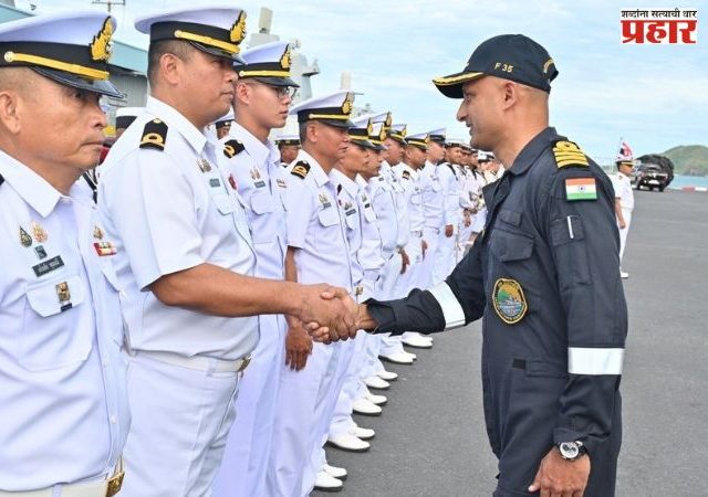 थायलंडमध्ये भारतीय युद्धनौकांचा संयुक्त सराव; सागरी सुरक्षेसाठी वाढला समन्वय