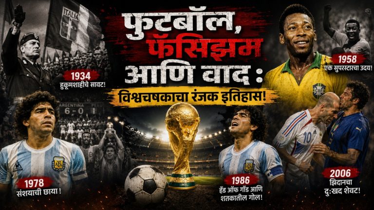 फुटबॉल, फॅसिझम आणि वाद :  विश्वचषकाचा रंजक इतिहास!
