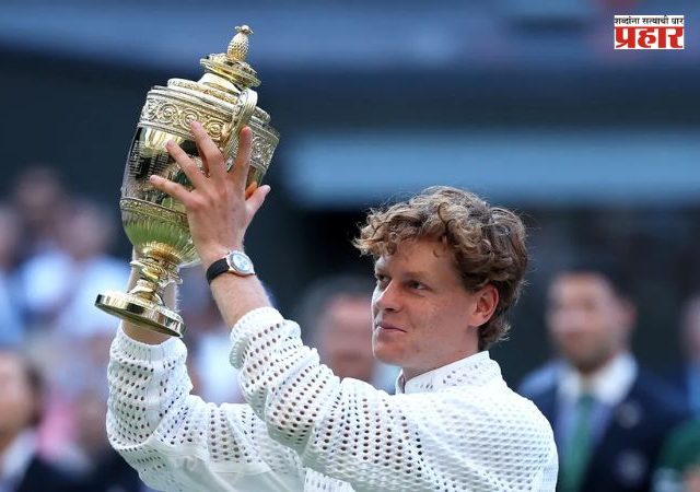Wimbledon 2026 : विम्बल्डन फायनलमध्ये सिनरचाच दबदबा; झ्वेरेव्हवर मात करत सलग दुसरं जेतेपद