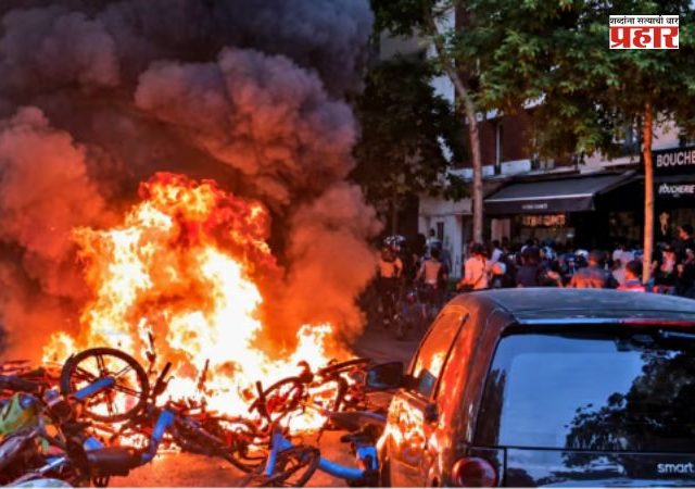 France Football Fans get Violent : फुटबॉल पराभवानंतर फ्रान्स पेटला! स्पेनकडून पराभवानंतर चाहत्यांचा संताप, अनेक शहरांत गोंधळ आणि तोडफोड