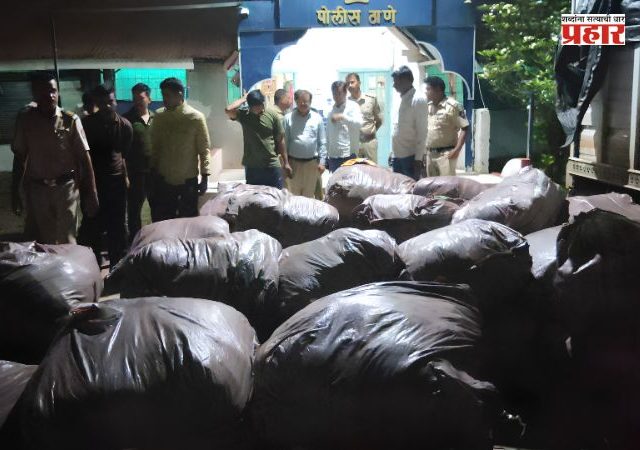 Gutkha seized in Jalgaon : गुटखा तस्करांना मोठा दणका! जळगाव जामोदमध्ये २२ लाखांचा मुद्देमाल जप्त; चालक फरार