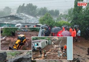 Pune Maval Landslide : पुण्यात मावळमध्ये दरड कोसळून घर गाडले; 9 जणांची सुटका,युद्धपातळीवर बचावकार्य सुरू