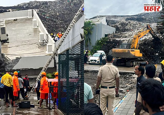 Moshi building collapse : मोशी इमारत दुर्घटना : एकाचा मृत्यू, सहा जण अद्याप ढिगाऱ्याखाली; २२ तासांपासून बचावकार्य सुरू