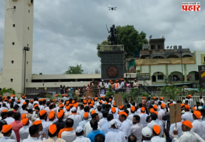 Srirampur : श्रीरामपूरात विराट एल्गार ‘महा मोर्चा’, आकाश दुबय्या हत्याप्रकरणी प्रशासनाकडे केल्या 'या' मागण्या