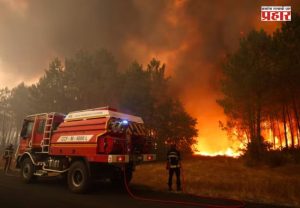 France Wildfire : स्पेन-फ्रान्समध्ये आगीचा कहर; २.६५ लाखांहून अधिक नागरिकांचे स्थलांतर, एकाचा मृत्यू