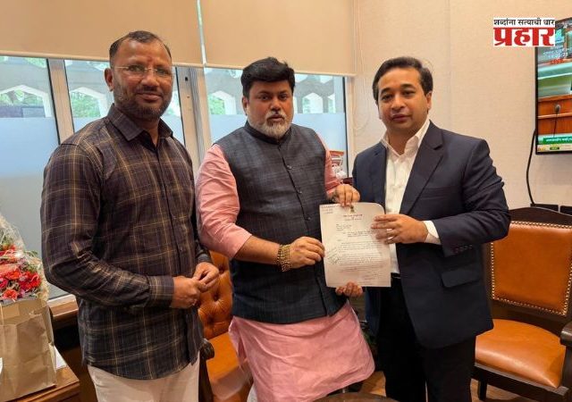 Nitesh Rane : वैभववाडी तालुक्यातील नाधवडे येथे एमआयडीसी स्थापन करा