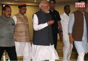 Mangal Milan NDA Meeting  : एनडीए संसदीय पक्षाची 'मंगल मिलन' बैठक