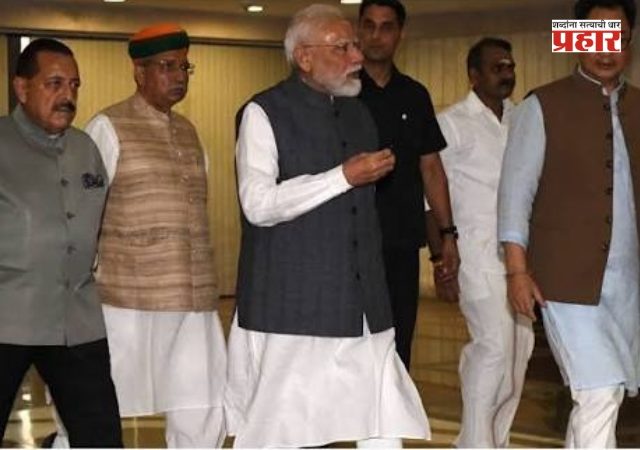 Mangal Milan NDA Meeting : एनडीए संसदीय पक्षाची 'मंगल मिलन' बैठक
