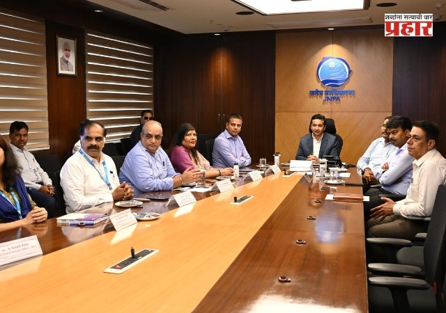 Nitesh Rane : मंत्री नितेश राणे यांनी घेतला वाढवण बंदर प्रकल्पाच्या आराखड्याचा आढावा