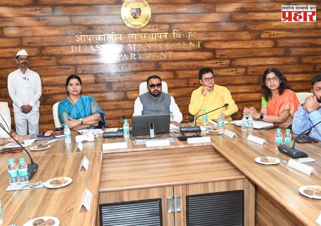 Mumbai Healthcare : केंद्रीय आरोग्य राज्यमंत्री  प्रतापराव जाधव यांनी दुसऱ्यांदा घेतला मुंबईतील आरोग्य व्यवस्थेचा आढावा 