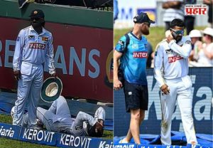 IND vs SL 1st Test: मैदानातून थेट हॉस्पिटलमध्ये! श्रीलंकेच्या अनुभवी खेळाडूला दुखापत; गॉल टेस्टमध्ये नेमकं काय घडलं?