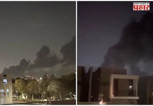 Dubai Explosion : दुबई हादरली! जेबेल अली अन् पाम जुमेराहजवळ भीषण स्फोट? सोशल मीडियावर व्हिडिओ व्हायरल झाल्याने उडाली खळबळ