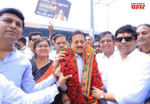 Nashik : पालकमंत्री झाल्यानंतर नाशिकमध्ये गिरीश महाजन यांचे भव्य स्वागत; विकासासाठी कुठेही कमी पडणार नाही पालकमंत्री गिरीश महाजन यांचा निर्धार