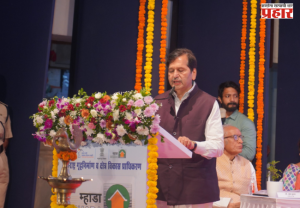 Mangal Prabhat Lodha : म्हाडासाठी राखीव घरे न देणाऱ्या विकासकांवर कडक कारवाई करा; गरज पडल्यास कारागृहात पाठवा - मंत्री मंगल प्रभात लोढा