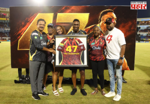 Dwayne Bravo No. 47 retired : ट्रिनबागो नाइट रायडर्सकडून ड्वेन ब्राव्होची ४७ क्रमांकाची जर्सी निवृत्त