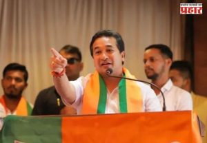 Nitesh Rane : वंदे मातरम न म्हणणाऱ्या मदरशांची नोंदणी रद्द करा