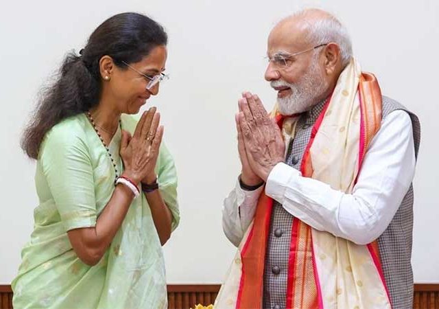 NCPSP : शरद पवार गटाचे सर्व खासदार सोमवारी पंतप्रधानांना भेटणार