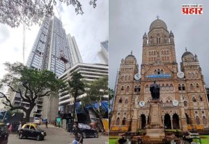 Rustomjee Crown Unauthorized Construction : प्रभादेवीतील 'रुस्तमजी क्राउन’ इमारतीतील अनधिकृत बाधकामांवर महापालिकेचा हातोडा