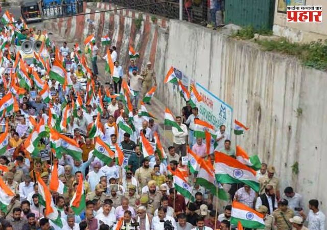 Tiranga Rally : भाजप प्रत्येक जिल्ह्यात काढणार 'तिरंगा रॅली'