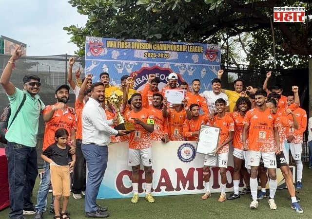 Tiwana Football Club : वांद्र्यातील नेव्हिल डि'सूजा फुटबॉल मैदानावर तिवाना संघाची बाजी