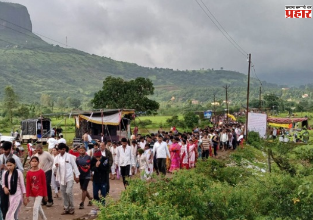 Nashik Trimbakeshwar News : तिसऱ्या श्रावण सोमवारनिमित्त ब्रह्मगिरी प्रदक्षिणेसाठी भाविकांची गर्दी
