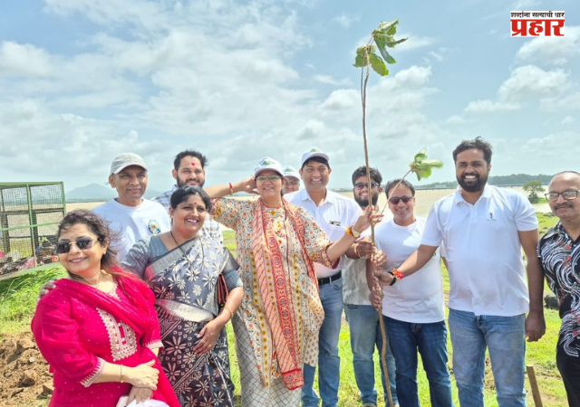 Nashik : मिशन ग्रीन मान्सून’चा १० वा टप्पा संपन्न , गंगापूर धरण परिसरात ५ हजार देशी वृक्षांची लागवड