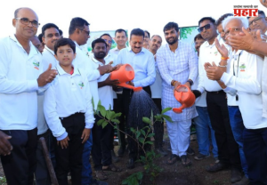 Nashik : ‘मिशन ग्रीन मान्सून’च्या नवव्या टप्प्यात सिन्नर औद्योगिक क्षेत्रात वृक्षारोपण