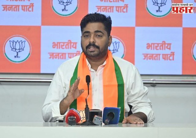 Navnath Ban : संजय राऊत - राहुल गांधींच्या भेटीवरून भाजप आक्रमक; ‘उबाठा संपवण्याची सुपारी’ घेतल्याचा आरोप
