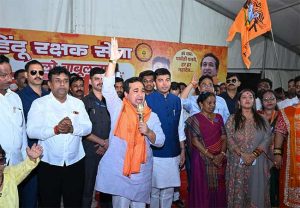 Nitesh Rane : ही महादेवाची भूमी, इथे आय लव्ह महादेवच चालणार; मंत्री नितेश राणेंची गर्जना