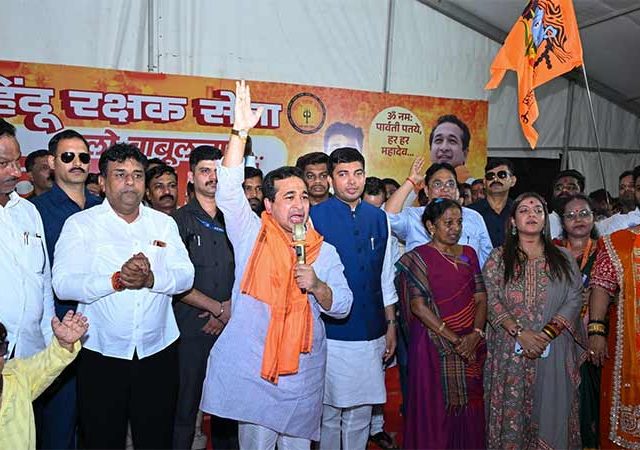 Nitesh Rane : ही महादेवाची भूमी, इथे आय लव्ह महादेवच चालणार; मंत्री नितेश राणेंची गर्जना