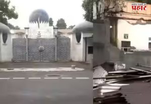 Pakistan High Commission in Delhi : दिल्लीतील पाकिस्तान उच्चायोगाबाहेरील अनधिकृत बांधकामांवर कारवाई; बॅरिकेड्स आणि ट्रॅफिक बोलार्ड्स हटवले