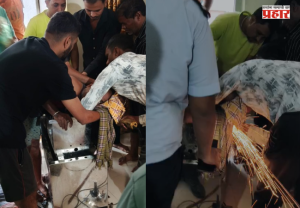 Nashik : दळण दळताना पिठाच्या गिरणीत हात अडकला अन् पुढे घडलं असं काही...