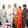 Amit Shah : केंद्रीय गृहमंत्री अमित शाह यांनी घेतली 'हनुमान अंश' चित्रपटाच्या टीमची भेट! दिल्या खास शुभेच्छा