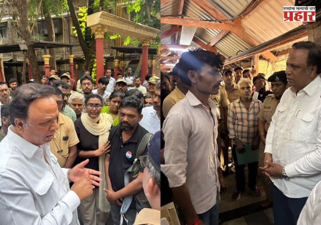 Ashish Shelar : काळाचौकी दुर्घटनेनंतर मंत्री आशिष शेलारांनी घेतली मृतांच्या कुटुंबीयांची भेट; गणेश मंडळांना सुरक्षेच्या नियमांचे पालन करण्याचे आवाहन
