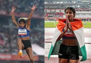 Asian Games 2026 : अवघ्या २ सेमीने सुवर्ण हुकलं! लांब उडीत एन्सी सोजनची सुवर्णमयी झेप; भारताला मिळवून दिलं रौप्यपदक!