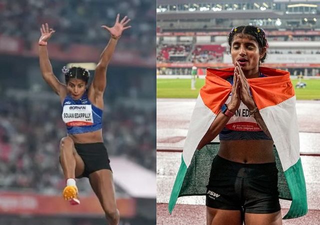 Asian Games 2026 : अवघ्या २ सेमीने सुवर्ण हुकलं! लांब उडीत एन्सी सोजनची सुवर्णमयी झेप; भारताला मिळवून दिलं रौप्यपदक!