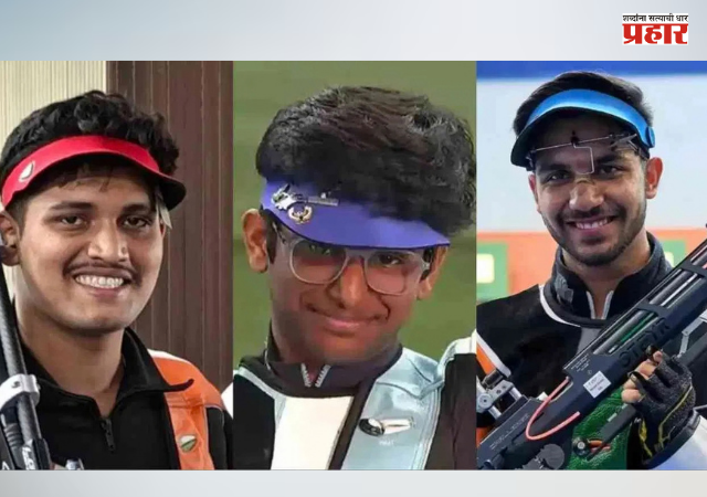 Asian Games 2026 : नेमबाजीत भारताला आणखी एक रौप्यपदक, पुरुषांच्या 10 मीटर एअर रायफल टीमने मिळवून दिलं पदक