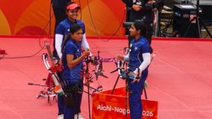 Asian Games 2026 : भारताची मान उंचावली! आशियाई क्रीडा स्पर्धेत कंपाऊंड तिरंदाजी संघाने जिंकले 'गोल्ड'