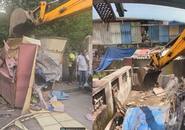 Mumbai News: बोरिवलीत अनधिकृत बांधकामांवर धडक कारवाई, अतिक्रमण विभागाने 20 बांधकामे आणि 15 स्टॉल्स केले निष्कासित