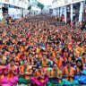 Dagdusheth Ganpati Atharvashirsha Pathan 2026 : पुण्यात स्त्रीशक्तीचा अभूतपूर्व जागर; दगडूशेठ गणपती प्रांगणात ३५ हजार महिलांचे सामूहिक अथर्वशीर्ष पठण!