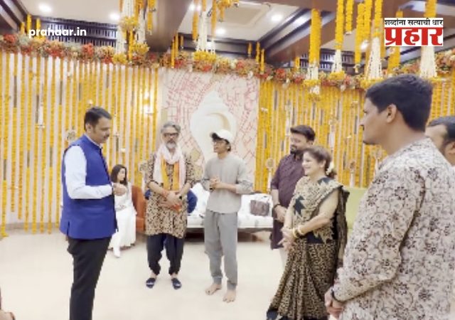 Hanuman Ansh movie : मुख्यमंत्र्यांच्या निवासस्थानी 'हनुमान अंश'च्या टीमचा सत्कार; मुख्यमंत्री फडणवीस यांच्याकडून चित्रपटाच्या घवघवीत यशाचे कौतुक