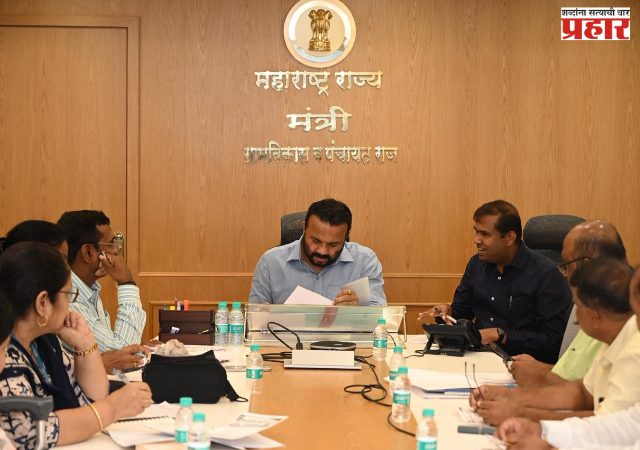 jaykumar gore : ग्रामपंचायत अधिकाऱ्यांच्या प्रलंबित मागण्यांबाबत बैठक; मागण्या मार्गी लावण्यासाठी शासन स्तरावर पाठपुरावा करण्याची भूमिका