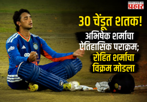Abhishek Sharma Record : ३० चेंडूंत शतक! अभिषेक शर्माचा ऐतिहासिक पराक्रम; रोहित शर्माचा विक्रम मोडला