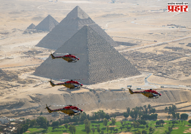 Egypt Air Show : इजिप्तच्या आकाशात भारताचा ‘सारंग’ थरार! ‘डॉल्फिन लीप’सह नव्या कसरतीने जगाचे लक्ष वेधणार