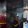 Fire at a hospital : छत्रपती संभाजीनगरमध्ये हॉस्पिटलमध्ये आग; NICU मधील ९ बालकांसह ५८ रुग्णांची सुखरूप सुटका