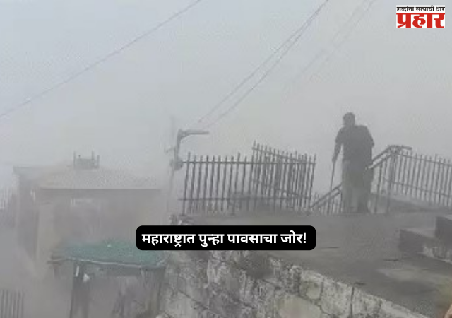 Weather Update : महाराष्ट्रात पुन्हा पावसाचा जोर! अनेक जिल्ह्यांना यलो अलर्ट; वादळी वाऱ्यासह विजांचा इशारा