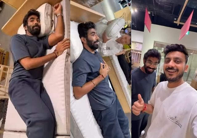 जसप्रीत बुमराहची 'जपानी उशी' सोशल मीडियावर चर्चेत! काय आहे खासियत